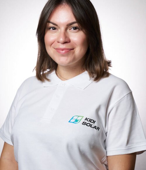 Alina Sales Manager at KIDI Solar Marbella Costa del Sol